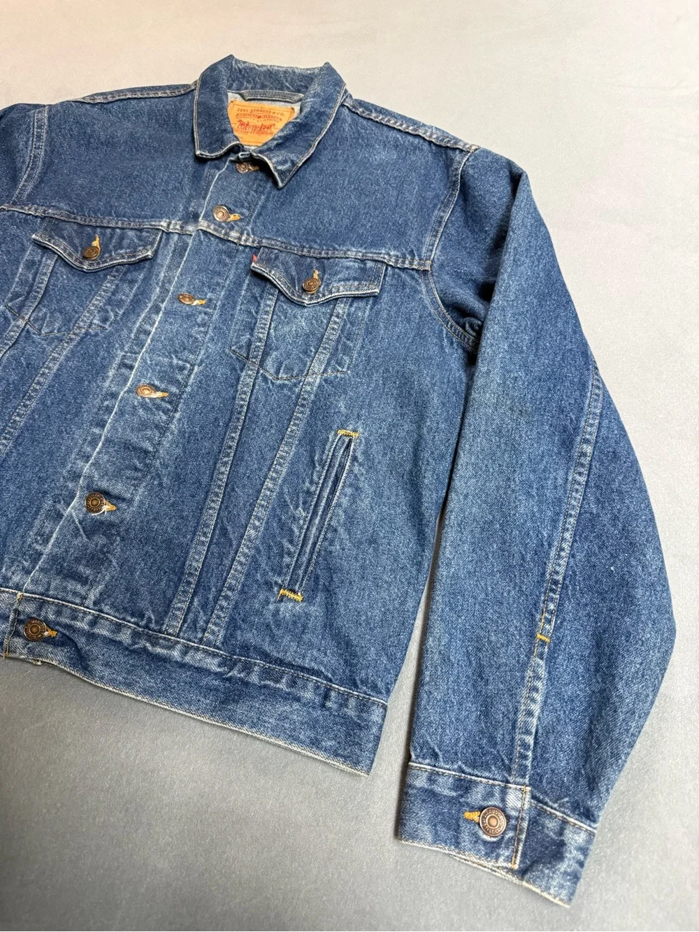 Vintage Levi's Blue Denim Jacket Trucker Style
